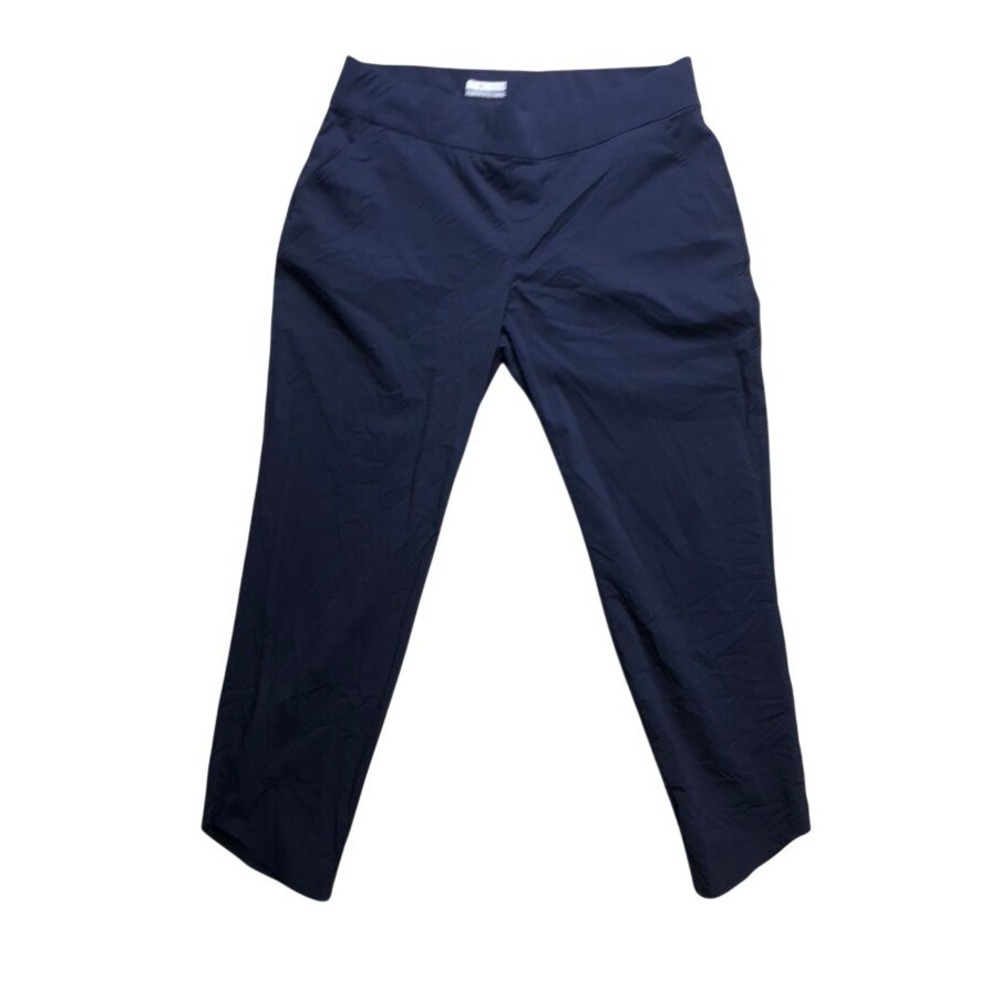 Columbia Anytime Casual Pull On Pant Navy Blue XK0419 XL Womens Hiking Pants